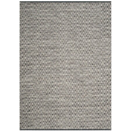 Safavieh Montauk Rectangle Hand Woven Rug Ivory & Dark Grey - 5 x 7 ft. MTK411A-57